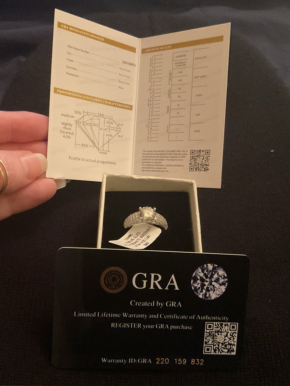 Green Moissanite SSVJewelry Set 4CTW Cathedral Ring&Halo Pendant GRA Certified! - Picture 8 of 14